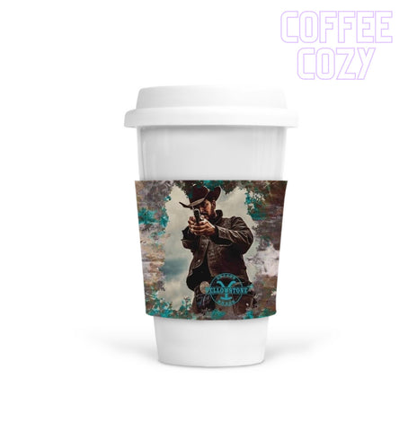 Coffee Cozy - Rip Distressed