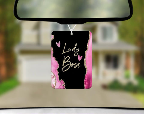 Car Freshener - Lady Boss Pink