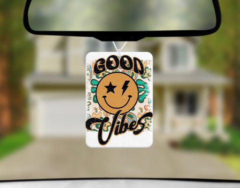 Car Freshener - Good Vibes Groovy