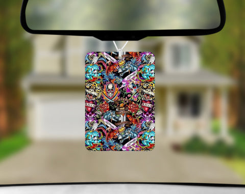 Car Freshener - Ed Hardy Pattern