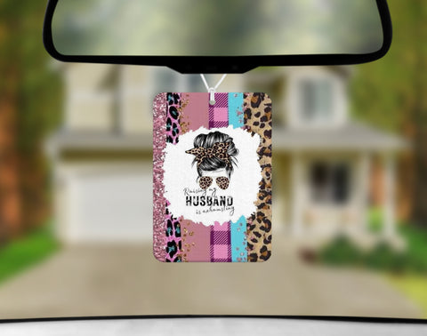 Car Freshener - Raising My Husband