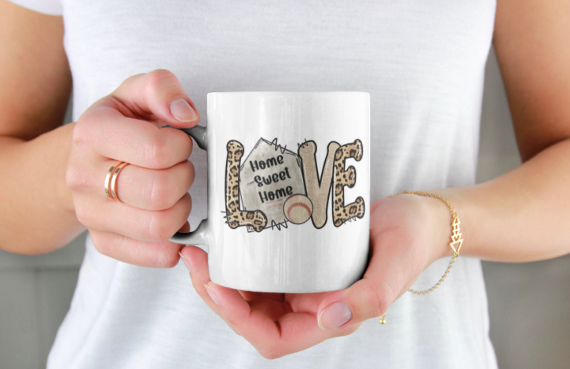 Love Baseball Mug