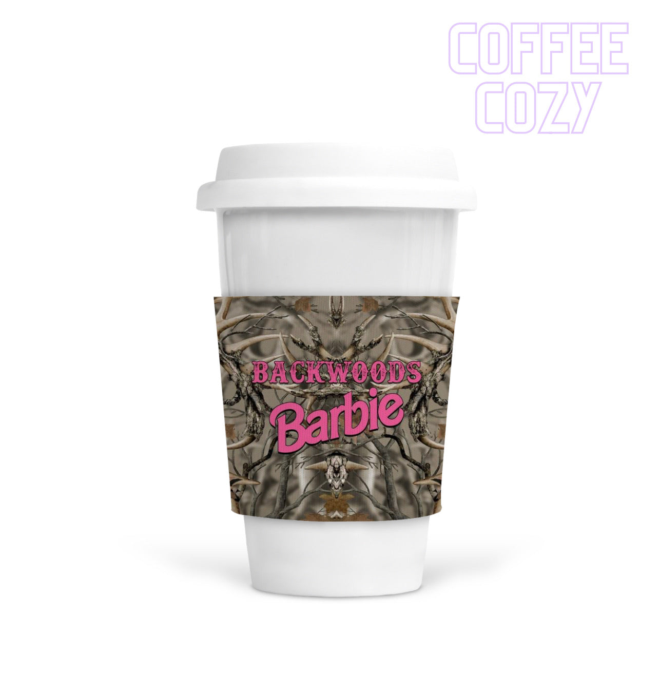 Coffee Cozy - Backwoods Barbie