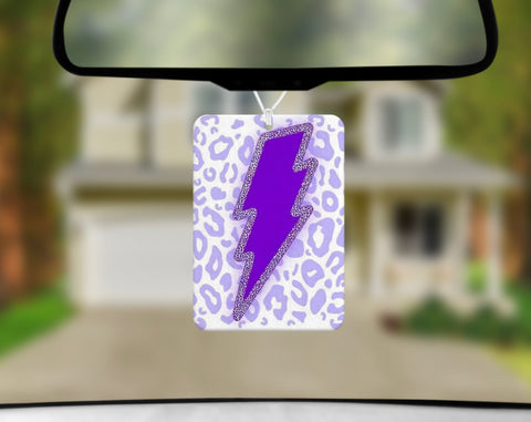 Car Freshener - Purple Bolt