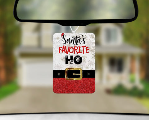 Car Freshener - Santa’s Fave Ho