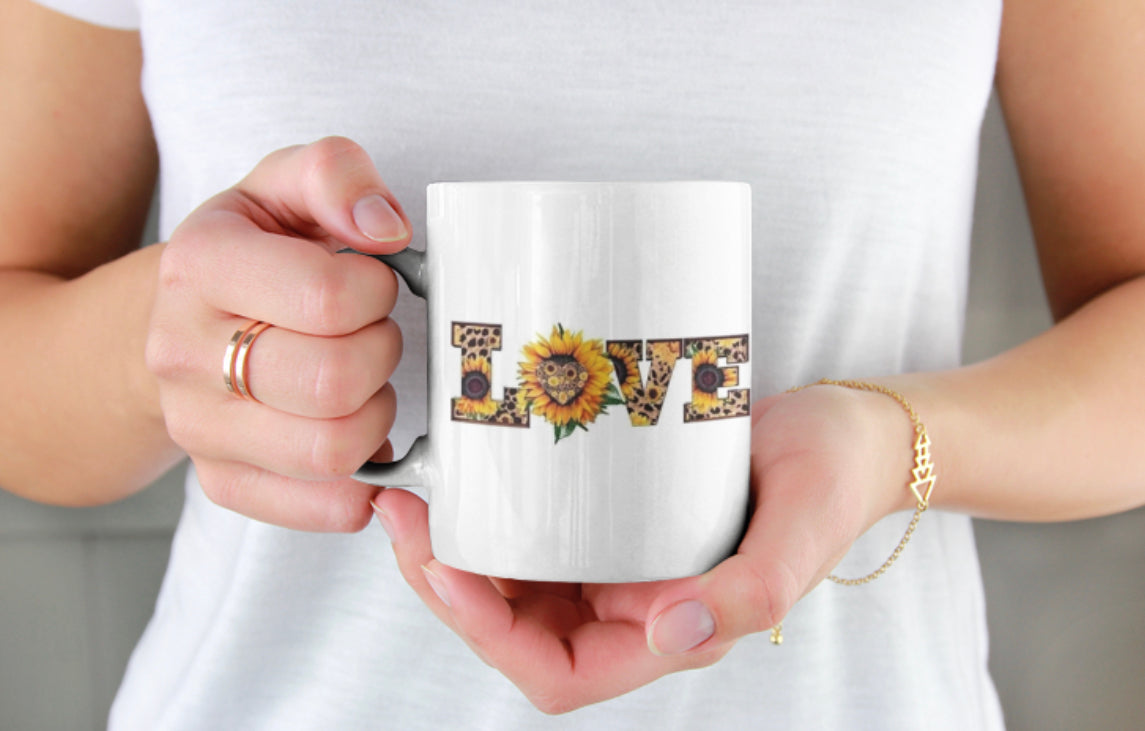 Love - Sunflower Mug