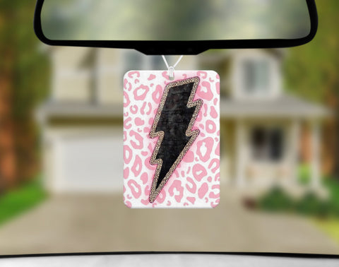 Car Freshener - Pink Bolt