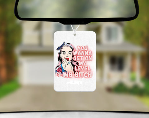 Car Freshener - Get On My Level