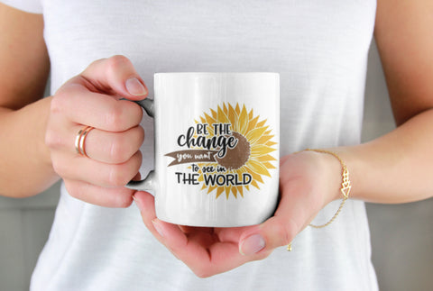 Be The Change Mug