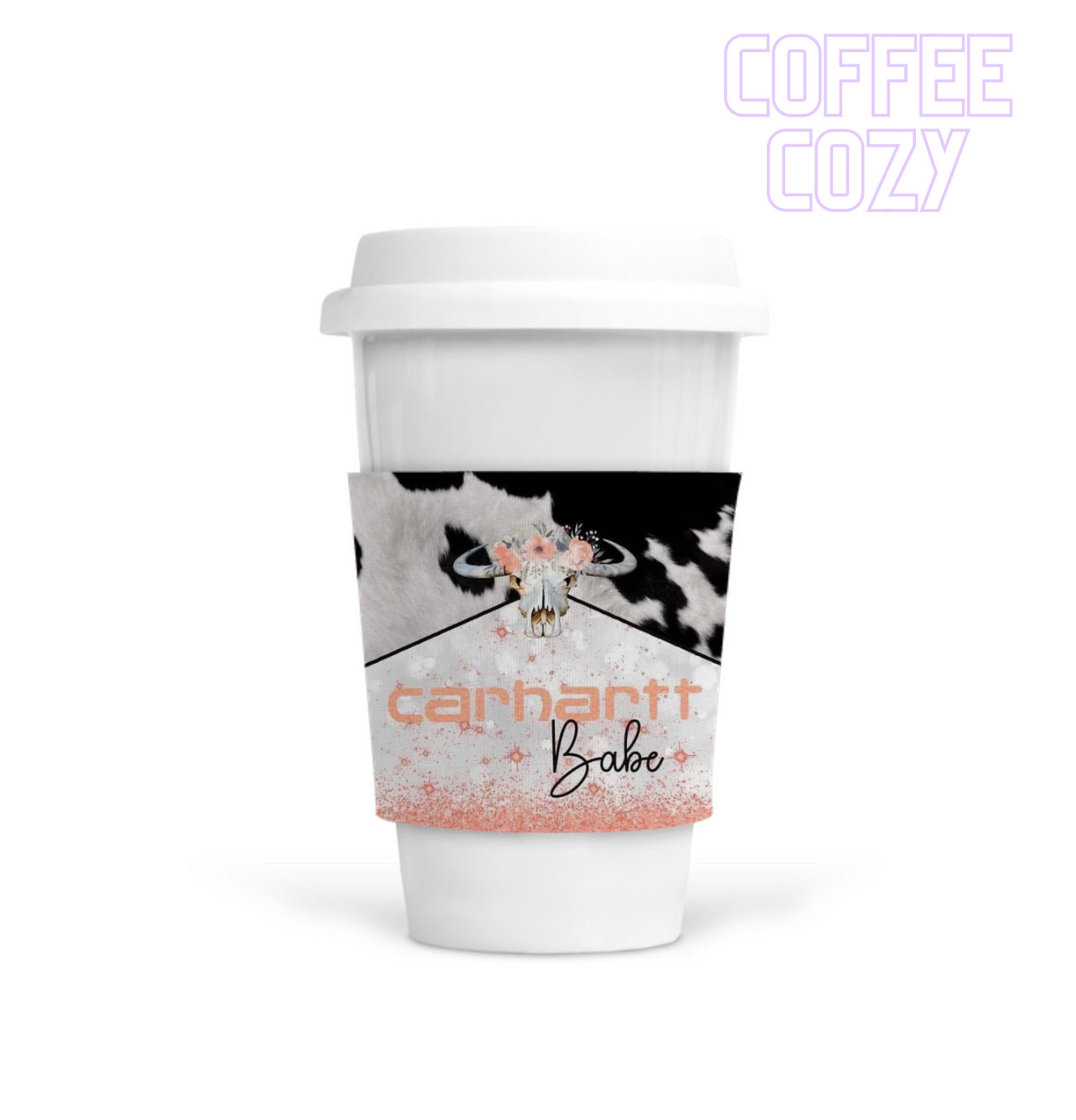 Coffee Cozy - Carhartt Babe