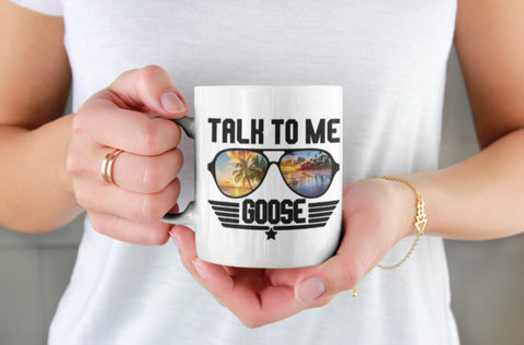 Talk To Me Goose Mug