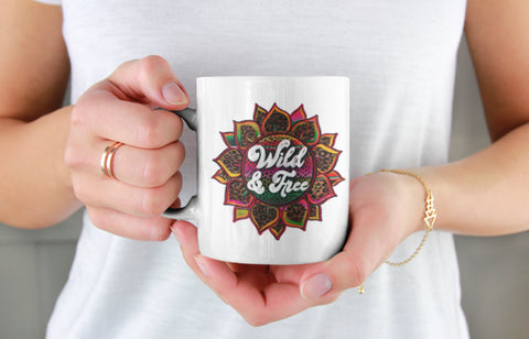 Wild and Free Mug