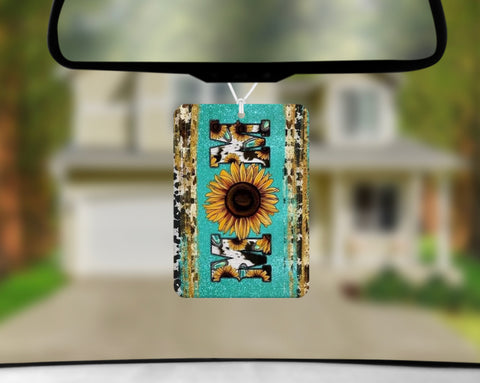 Car Freshener - Mom Sunflower