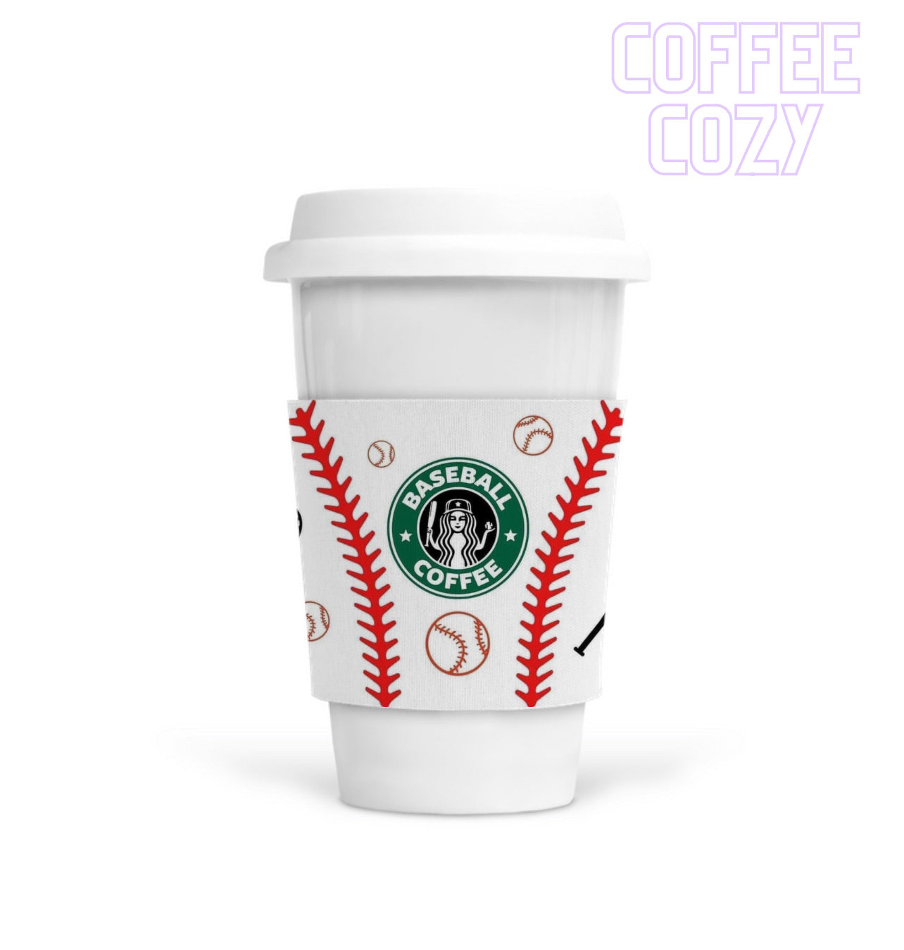 Coffee Cozy - Baseball Coffee